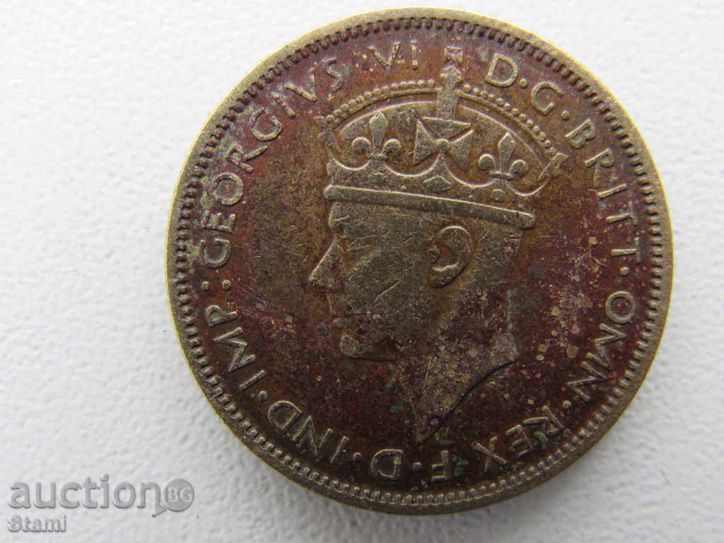 Delivery of 1 shilling-British West Africa-series, 1947- 191 D Delivery of 1 shilling-British West Africa-series, 1947- 191 D