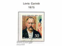 1975. Berlin. Louis Corinth (1858-1925), artist.