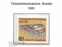 1981. Berlin. Expoziție Internațională de Telecomunicații.