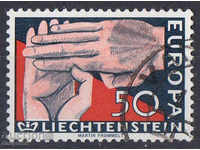 1962. Лихтенщайн. Европа.