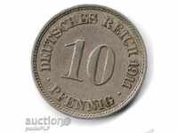 10 pfennig 1911