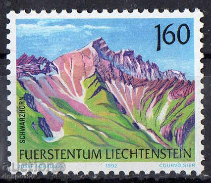 1992. Liechtenstein. Mountains, 5th Series.