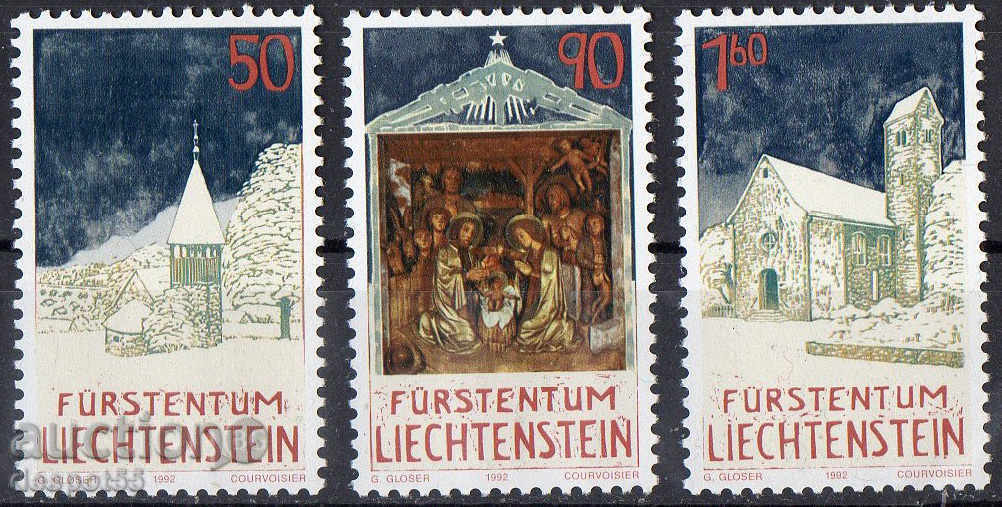 1992. Liechtenstein. Crăciun.