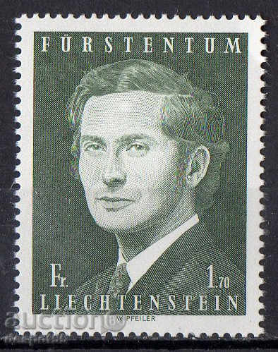 1974. Liechtenstein. Prințul - moștenitor Hans Adam.