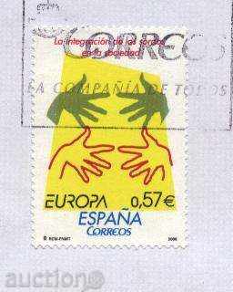 European SEPT 2006 travel envelope from Spain with price 0.45 BGN | € 0.23 European SEPT 2006 travel envelope from Spain with price 0.45 BGN | € 0.23