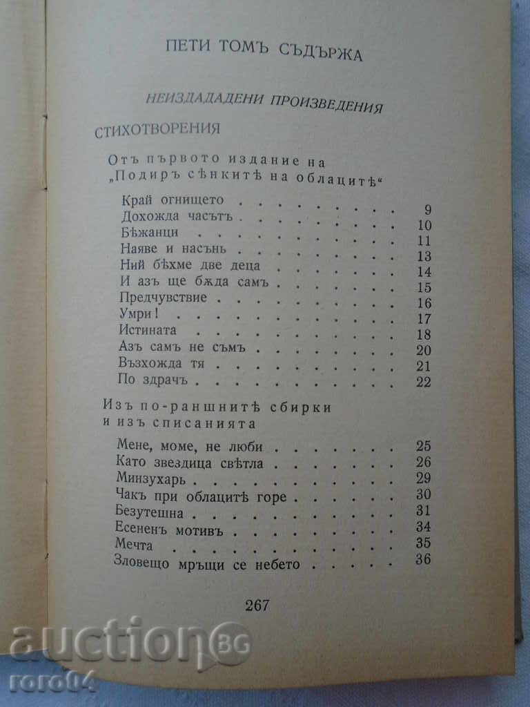 Delivery of PK YAVOROV - WORKS - UNPUBLISHED WORKS Delivery of PK YAVOROV - WORKS - UNPUBLISHED WORKS