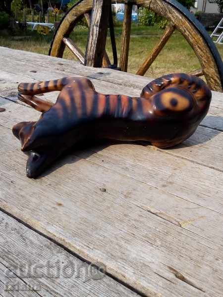 Old ceramic figure, dog - 5 Old ceramic figure, dog - 5