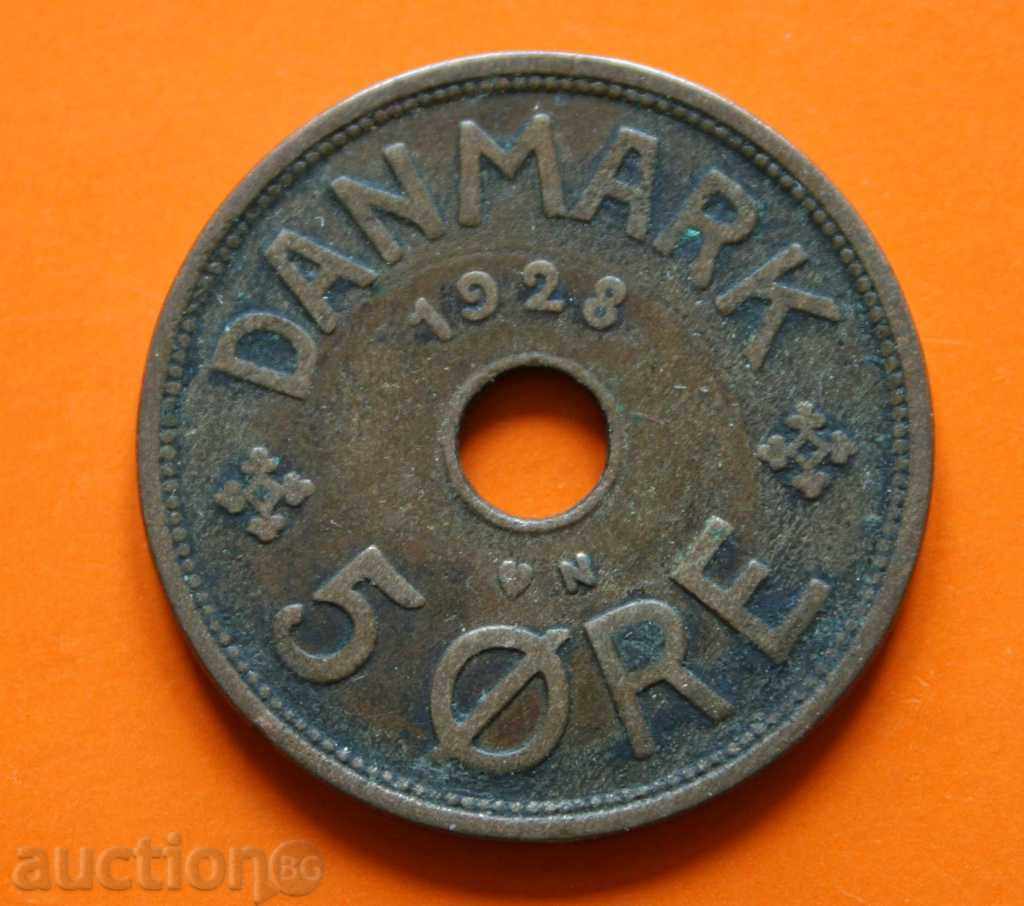 5 p. 1928 Denmark