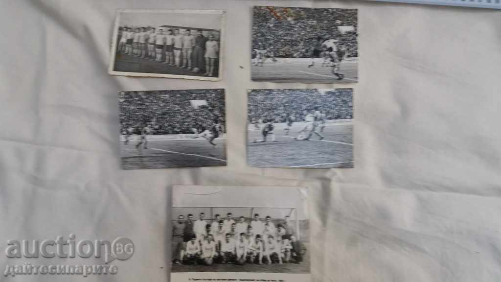 Παρτίδα παλιές φωτογραφίες του ποδοσφαίρου