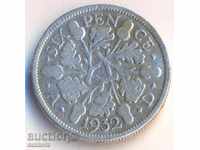 Great Britain 6 pence 1932