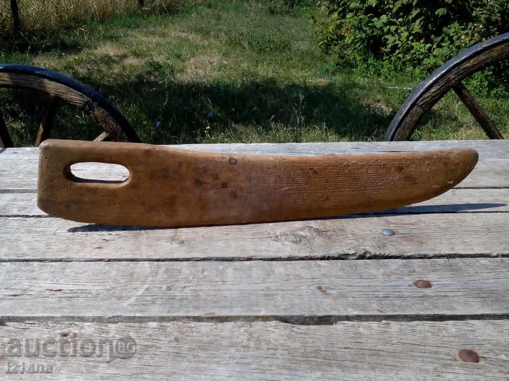 Instrument vechi de lemn, instrument de - 5