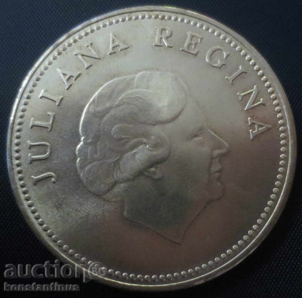 Antilles 10 Guilder 1978 Silver UNC Rare cu preț € 33.23 | 64.99 BGN