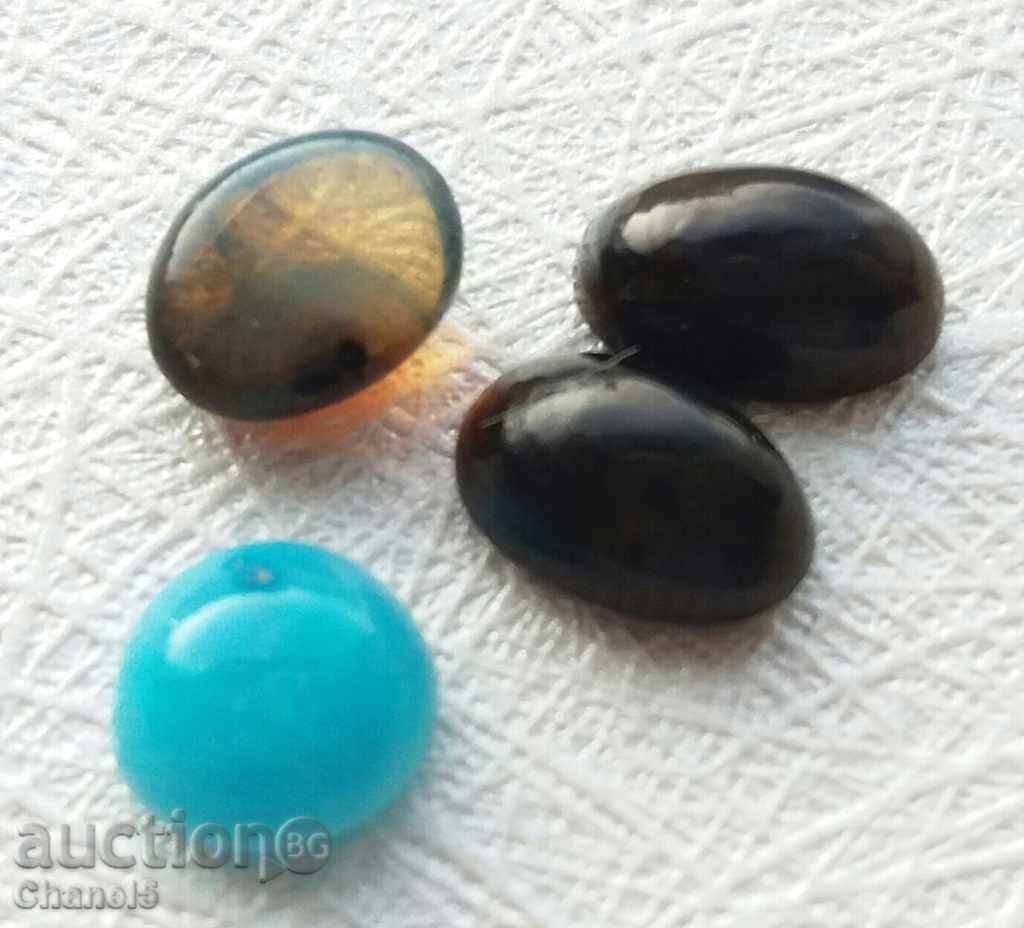 LOT OF NATURAL ETHIOPS - 1.75 carats (9) with price 19.00 BGN | € 9.71 LOT OF NATURAL ETHIOPS - 1.75 carats (9) with price 19.00 BGN | € 9.71