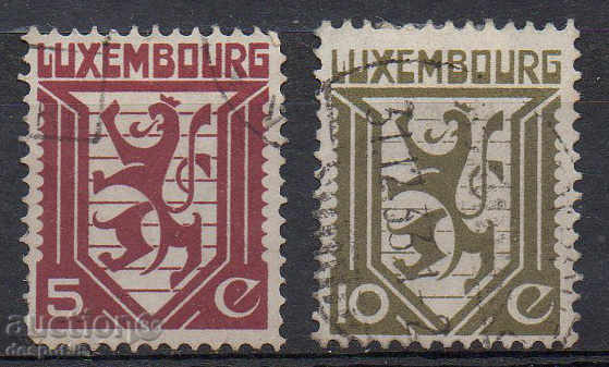1930 Luxemburg. Coat, o serie regulată.