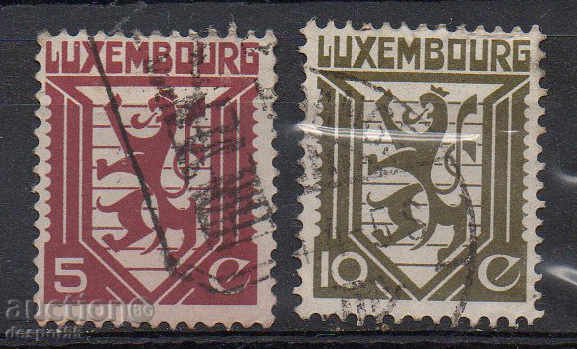 1930 Luxemburg. Coat, o serie regulată.