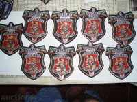 Lot Emblems-Stripes-Commandant-Security NSS-MI