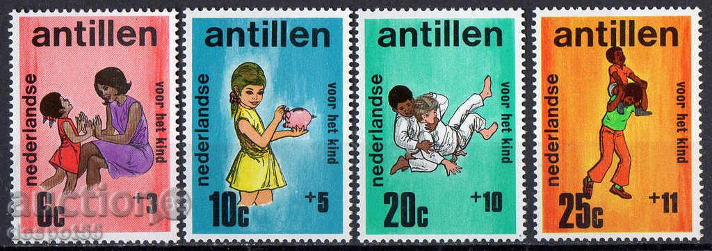 1970. Ολλανδικές Αντίλλες. Ευημερία των παιδιών.
