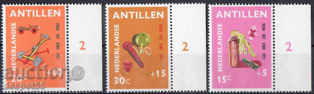 1971. The Netherlands Antilles. For children - toys.