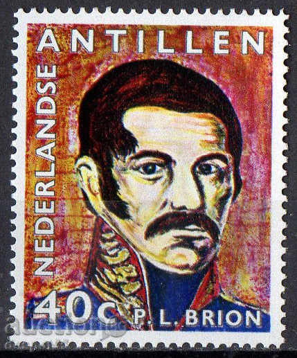 1971. Antilele Olandeze. Pedro Luis Brion (1782-1821).