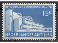 1957. Antilele Olandeze. Hotelul Intercontinental. detectare