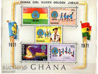 1971. GANA. 50th Girl Guides, a girl's scout analog