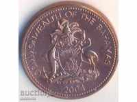Бахами 1 цент 2004 година