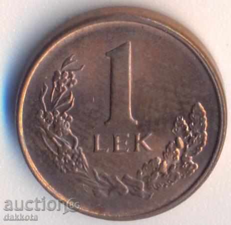 Албания 1 лек 1996 година с цена 4.50 лв. | € 2.30
