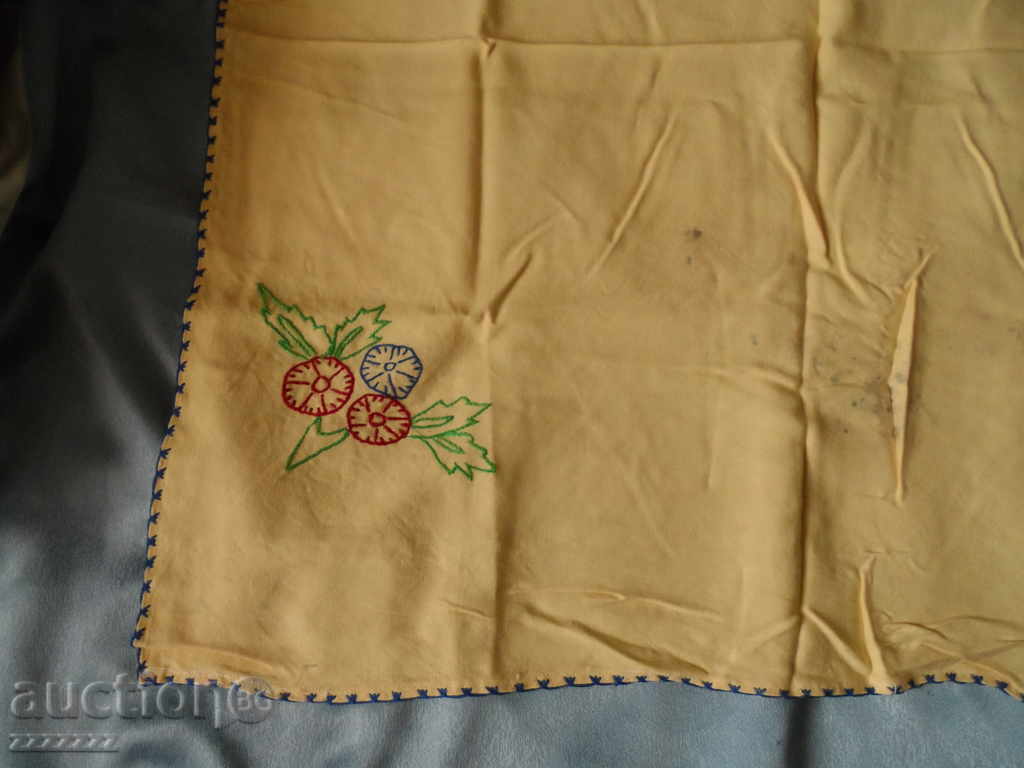 Delivery of old embroidered check