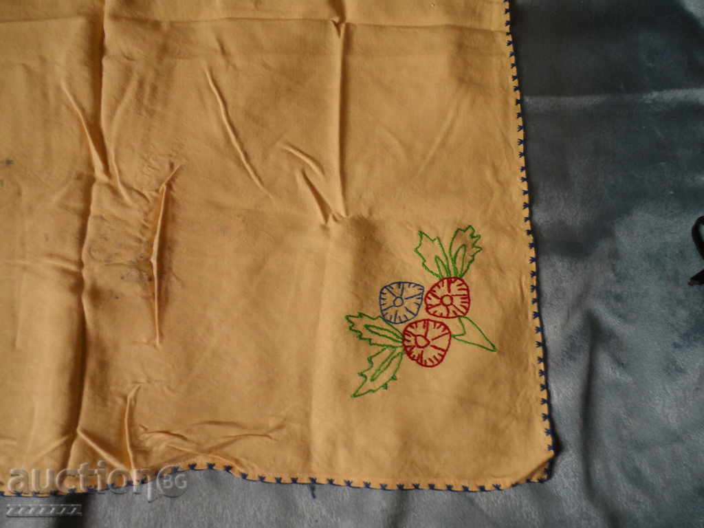 old embroidered check - 5