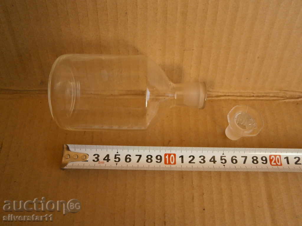 Ancient medical bottle, jar, bottle - 100% original - 6