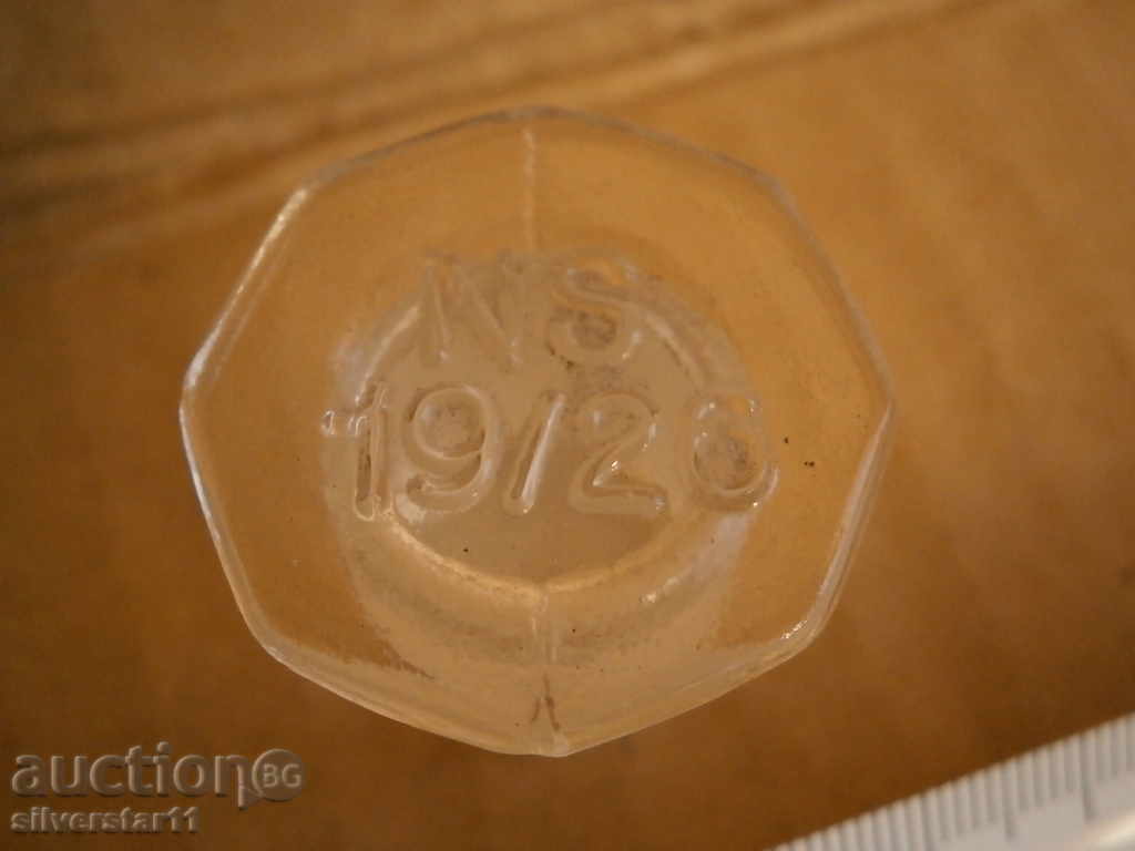 Ancient medical bottle, jar, bottle - 100% original - 7