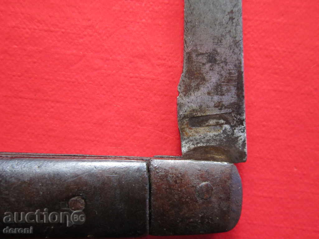 Δημοπρασία Παλιά nozhka μαχαίρι ξύλινα UGS