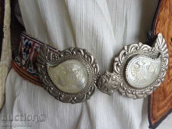 Renaissance silver pafti belt mother of pearl silver pafta jewelry - 5 Renaissance silver pafti belt mother of pearl silver pafta jewelry - 5