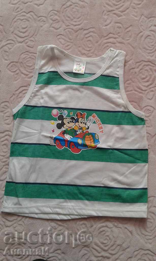 Auction baby t-shirt with appliqué Auction baby t-shirt with appliqué