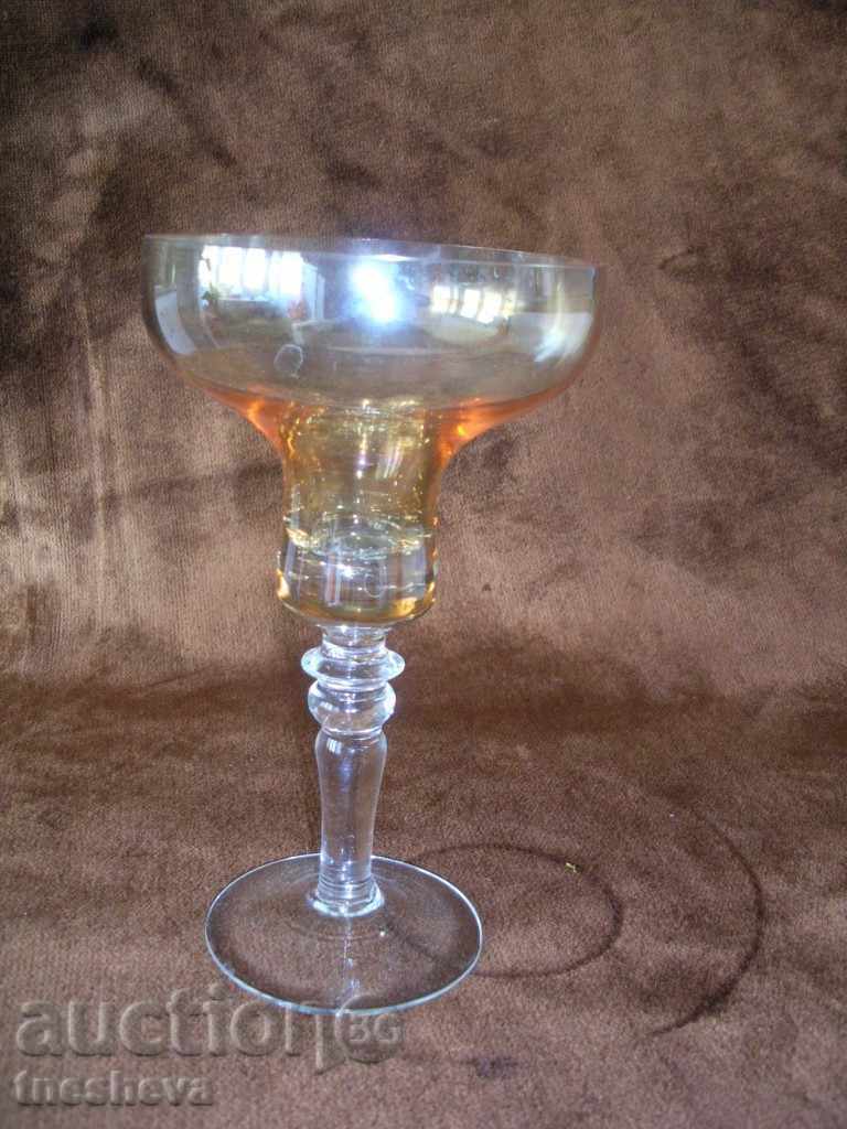 Candlestick glass, chandelier - new