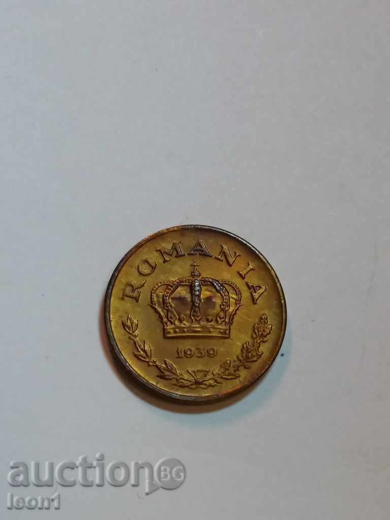 Romania 1 leu 1939 with price 50.00 BGN | € 25.56 Romania 1 leu 1939 with price 50.00 BGN | € 25.56