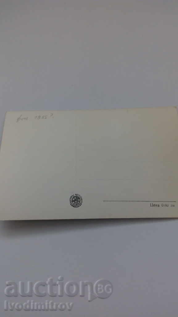 Postcard Panagurishte General view with price 1.35 BGN | € 0.69