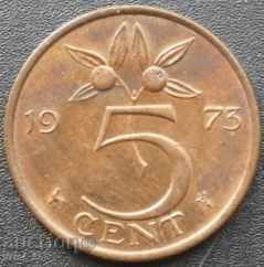 5 σεντς 1973. Ολλανδία