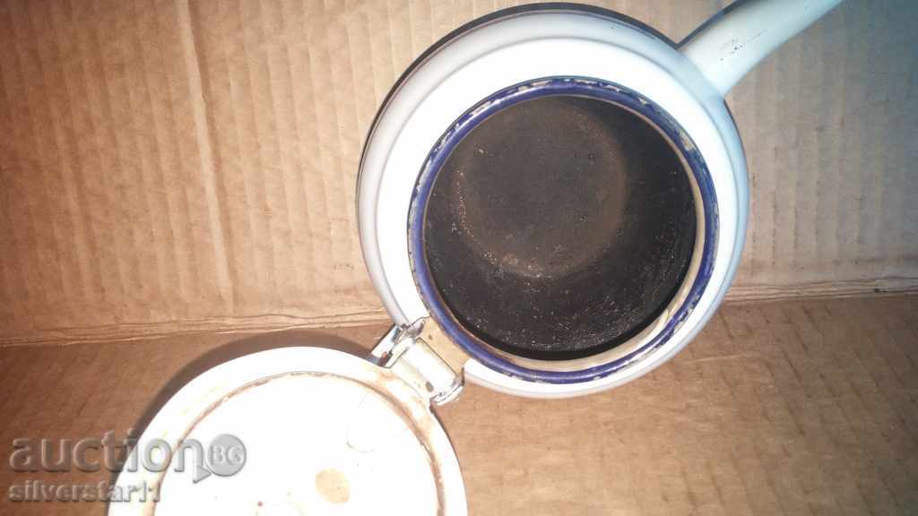 SMALL enamel teapot 60th - 7 SMALL enamel teapot 60th - 7