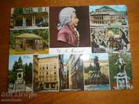 Card - WIEN - MOZART Viena, Austria - Turism 1990