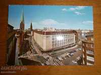 Παλιά καρτ ποστάλ Αμβούργο Αμβούργο Γερμανία - 1960