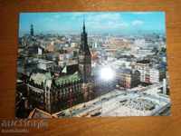 Κάρτα Αμβούργο Αμβούργο Γερμανία - 1971