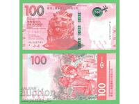 (¯`'•.¸ HONG KONG 100 dollars 2022 UNC ¸.•'´¯)