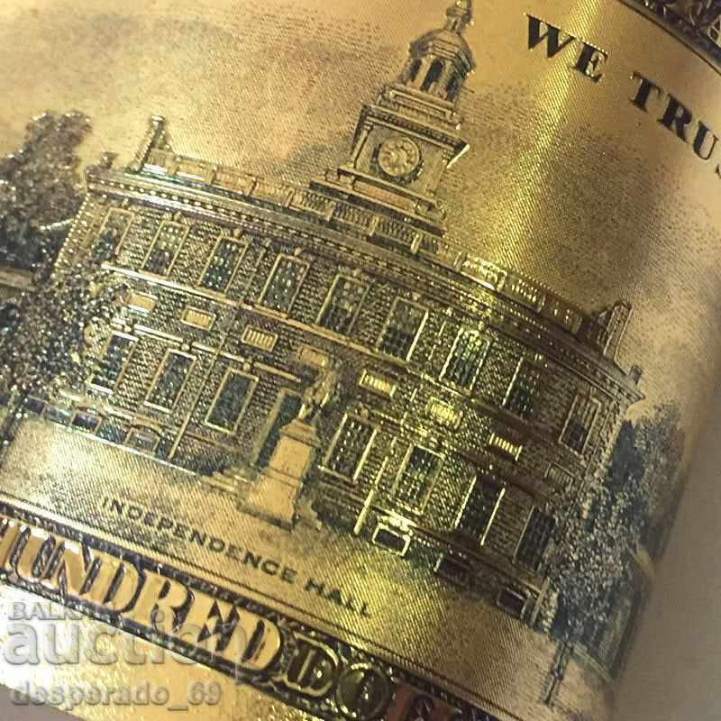 (BANKNOTE, US $ 100 UNCER • • • •) with price 5.00 BGN | € 2.56 (BANKNOTE, US $ 100 UNCER • • • •) with price 5.00 BGN | € 2.56