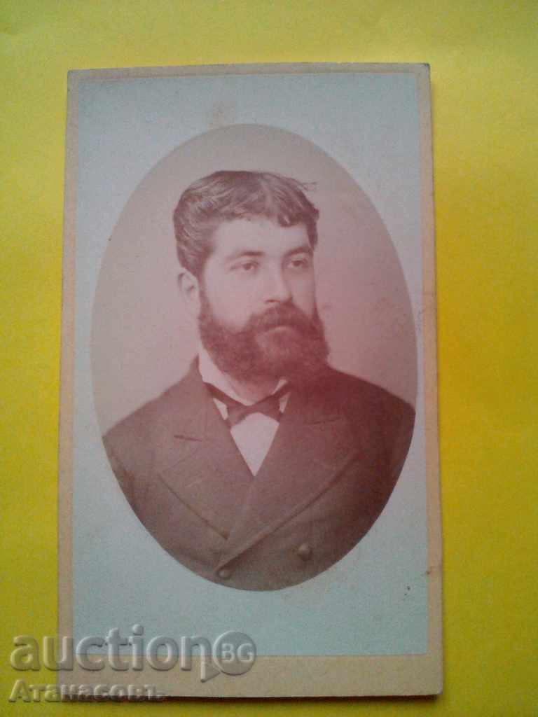 Фото Марколеско Onorio Marcolesko 1878 г.Снимка картон