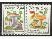 1989. Norvegia. ciuperci comestibile.