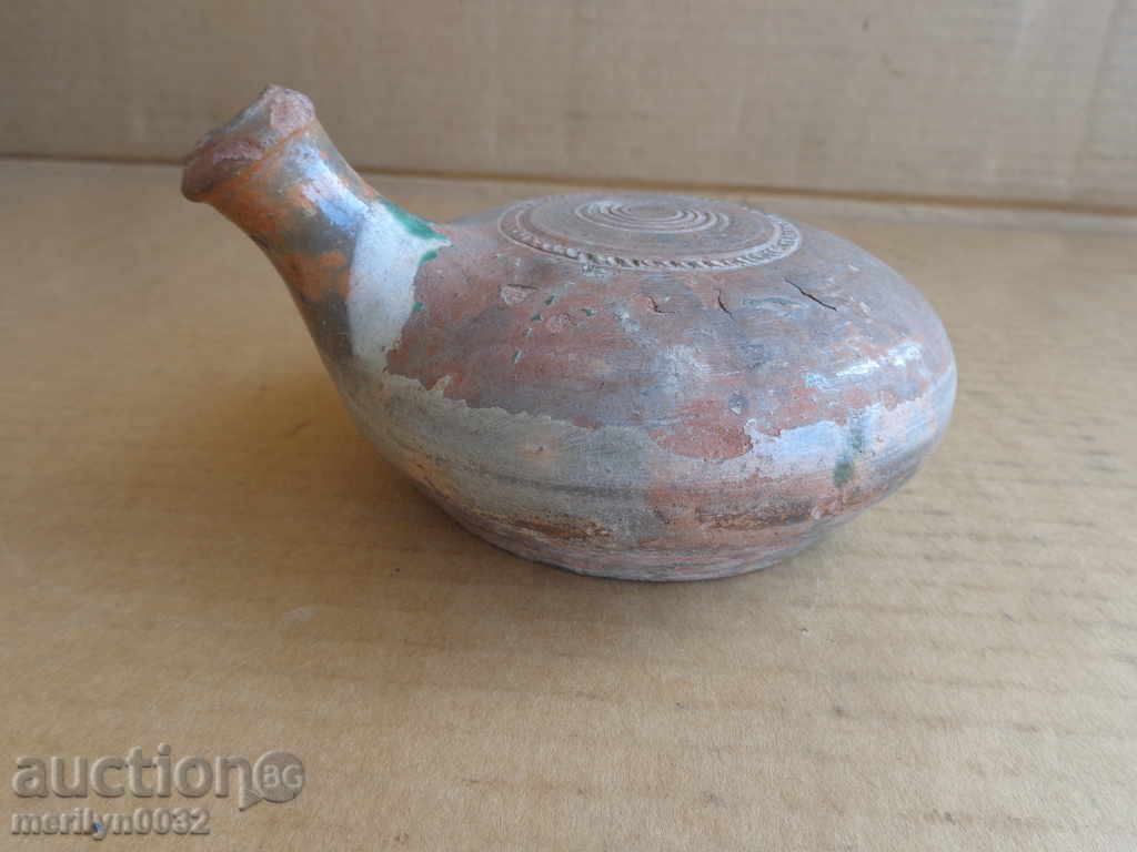 Old clay pavour, barrel, pottery, barrel, crown with price 52.00 BGN | € 26.59 Old clay pavour, barrel, pottery, barrel, crown with price 52.00 BGN | € 26.59