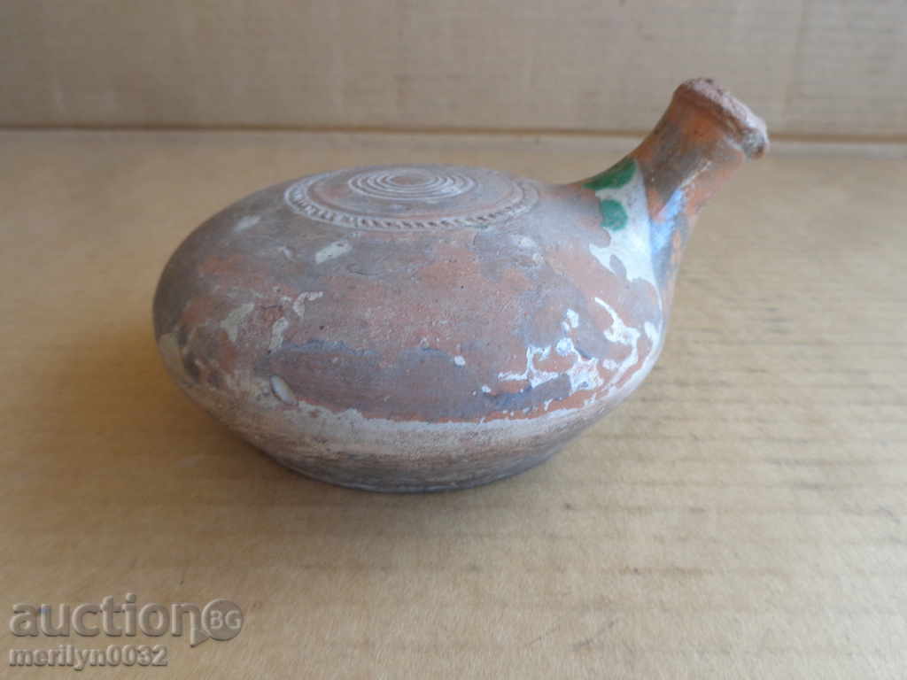 Old clay pavour, barrel, pottery, barrel, crown - 5 Old clay pavour, barrel, pottery, barrel, crown - 5