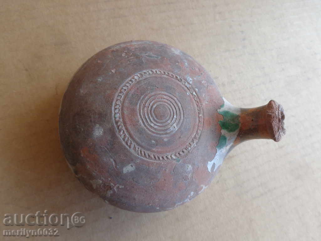 Old clay pavour, barrel, pottery, barrel, crown - 6 Old clay pavour, barrel, pottery, barrel, crown - 6