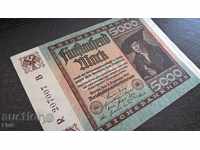 Banknote - Germany - 5 000 marks UNC | 1922
